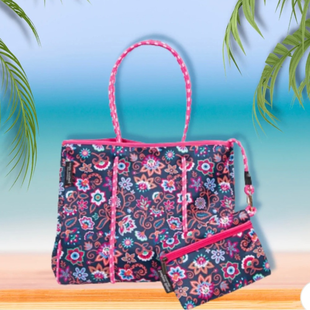 Simply Southern Floral Tote
